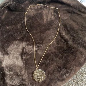 Gold Chain beaded necklace